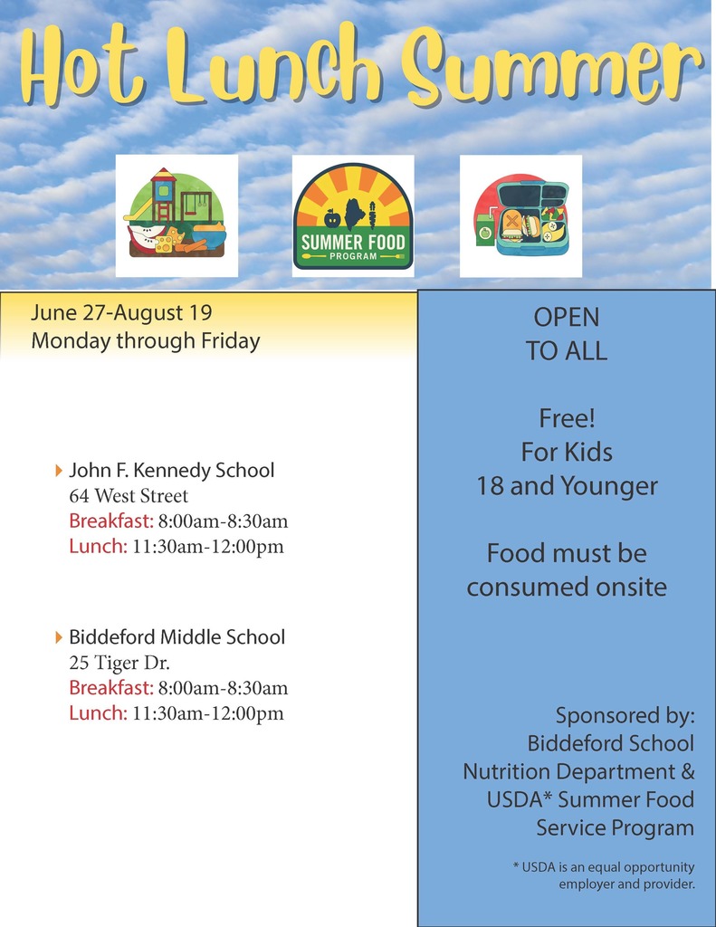 Free School Lunch begins June 27